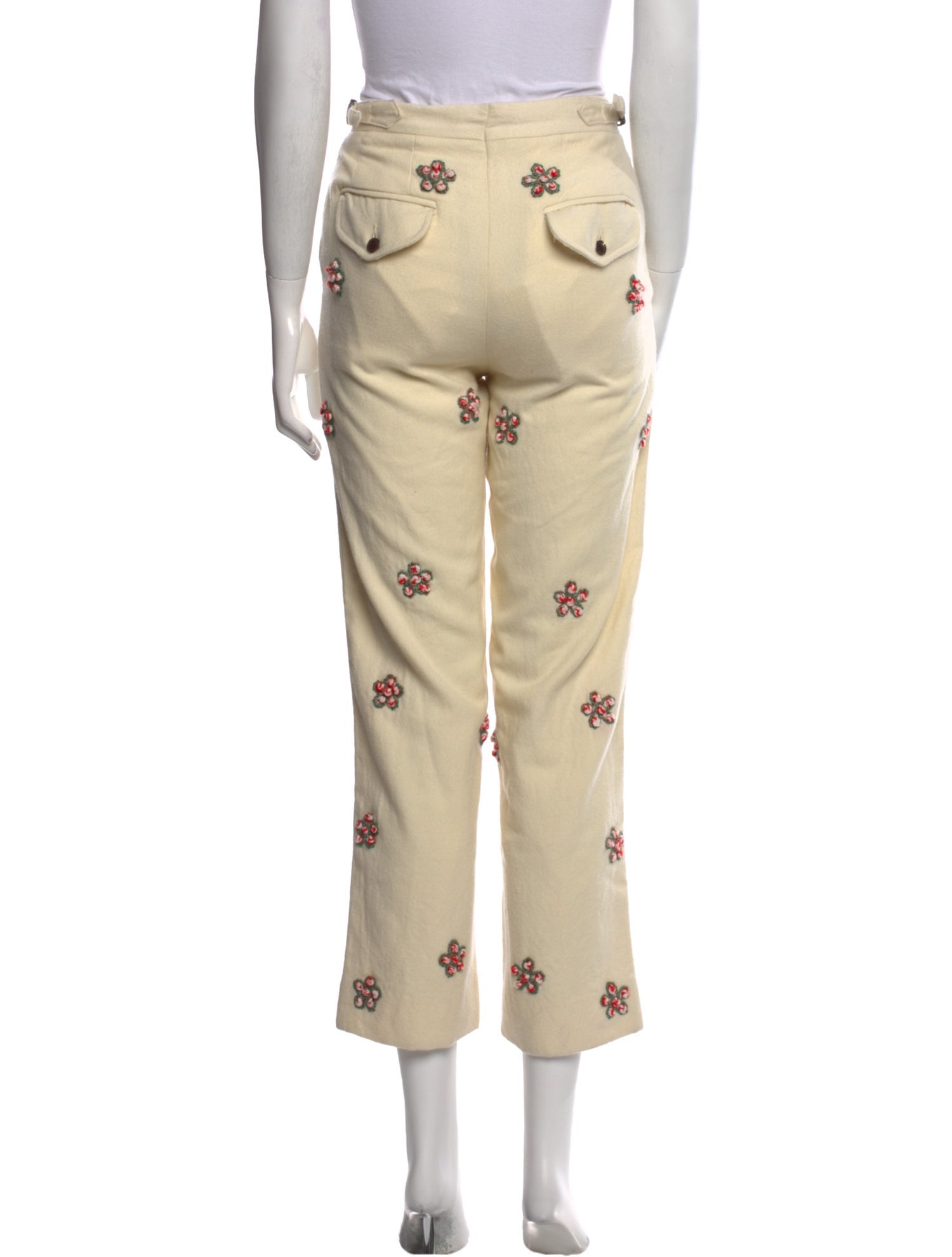 BODE Merino Wool Straight Leg Pants